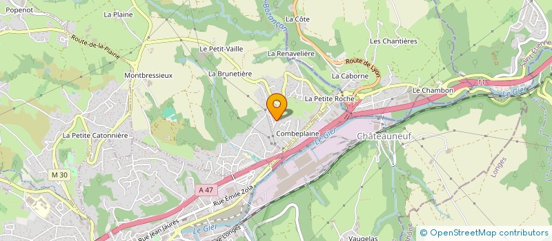 localisation de l'entreprise MONSIEUR FRANCK LANDON  SAINT-JOSEPH