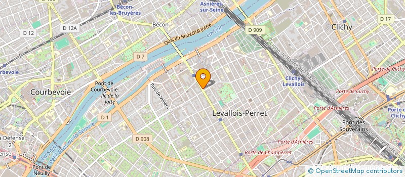 localisation de l'entreprise MONSIEUR FRANCK LANDRAGIN à LEVALLOIS-PERRET
