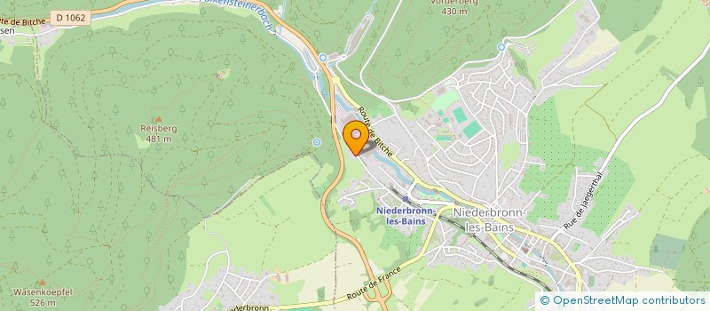 localisation de l'entreprise MONSIEUR FRANCK LANG  NIEDERBRONN-LES-BAINS