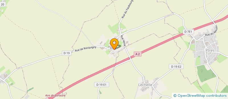 localisation de l'entreprise MONSIEUR FRANCK LANGAGNE  BUS