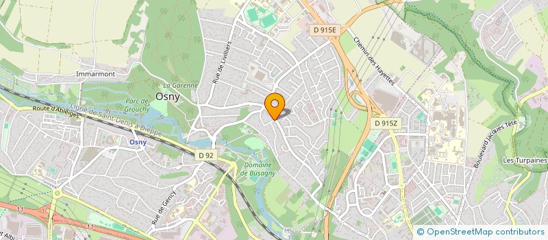 localisation de l'entreprise MONSIEUR FRANCK LAPOINTE  ARGENTEUIL