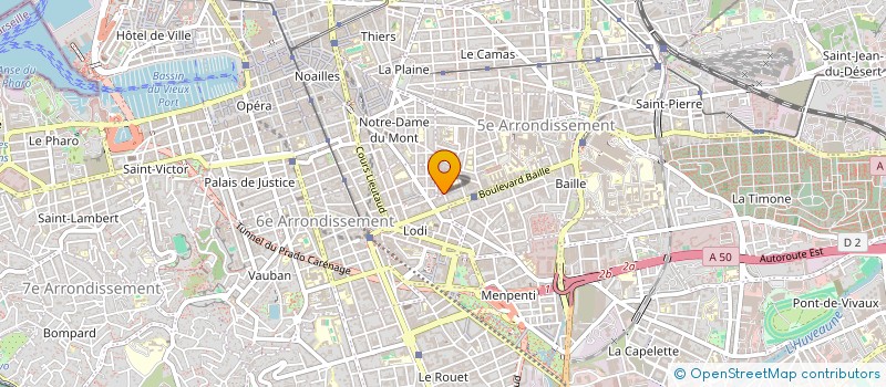 localisation de l'entreprise MONSIEUR FRANCK LARBRE à MARSEILLE