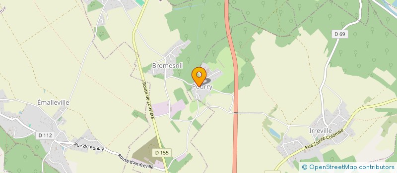 localisation de l'entreprise MONSIEUR FRANCK LAROCHE  IRREVILLE