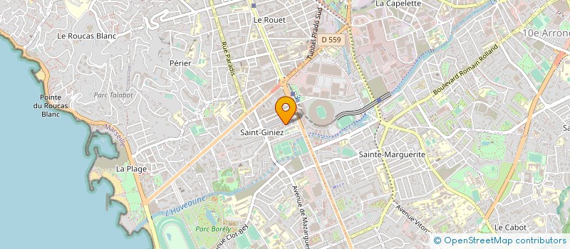 localisation de l'entreprise MONSIEUR FRANCK LAROQUE à MARSEILLE