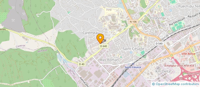 localisation de l'entreprise MONSIEUR FRANCK LASALLE à NIMES