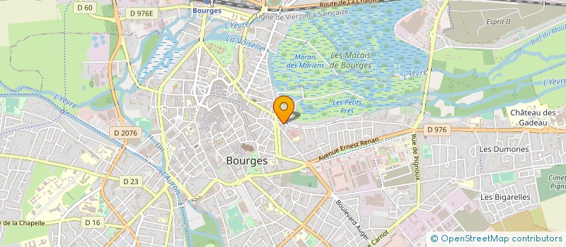 localisation de l'entreprise MONSIEUR FRANCK LATASTE à BOURGES