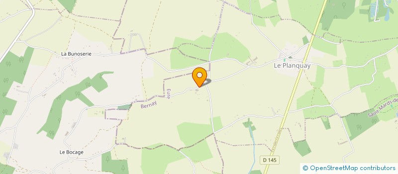 localisation de l'entreprise MONSIEUR FRANCK LATEURTRE  LE PLANQUAY