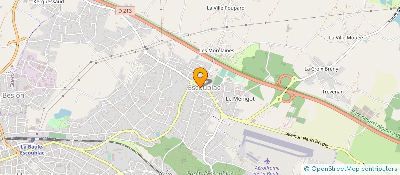 localisation de l'entreprise MONSIEUR FRANCK LAUGIER à LA BAULE-ESCOUBLAC