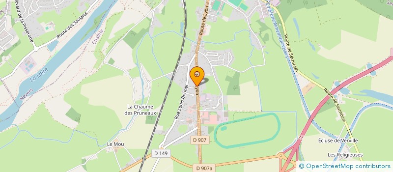 localisation de l'entreprise MONSIEUR FRANCK LAURET à CHALLUY