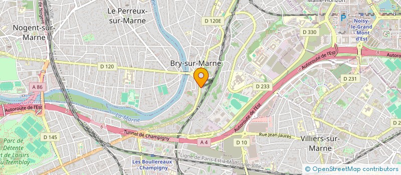 localisation de l'entreprise MONSIEUR FRANCK LAYANI  BRY-SUR-MARNE