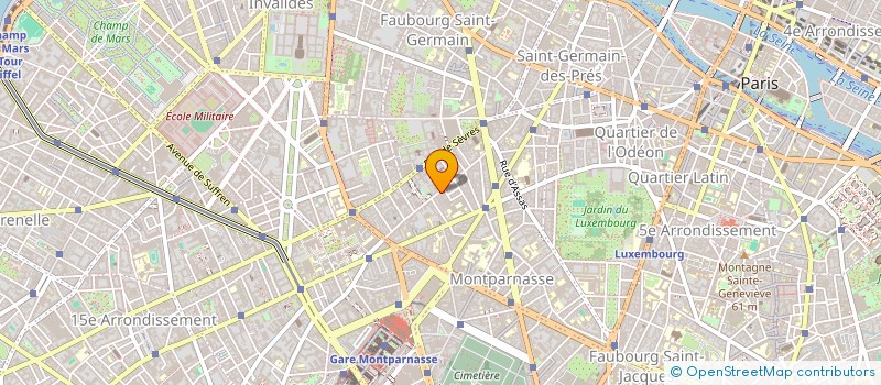 localisation de l'entreprise MONSIEUR FRANCK LE GUILLAN à PARIS