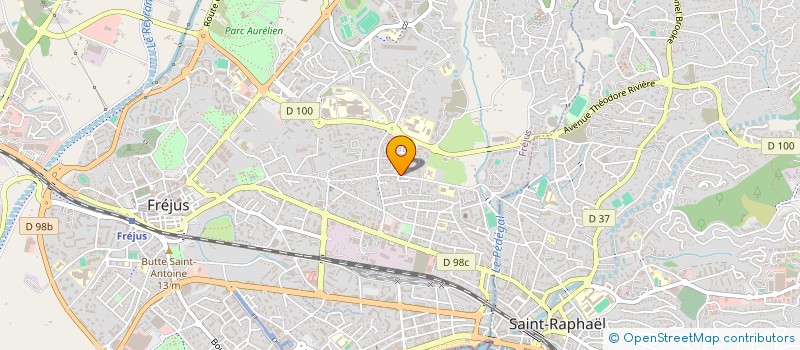 localisation de l'entreprise MONSIEUR FRANCK LE JEAN à FREJUS