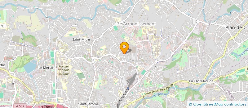 localisation de l'entreprise MONSIEUR FRANCK LE MAT  MARSEILLE