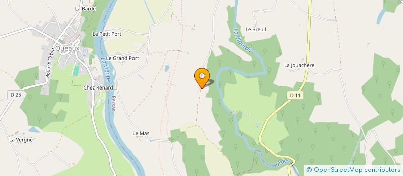 localisation de l'entreprise MONSIEUR FRANCK LE QUELLEC  PERSAC