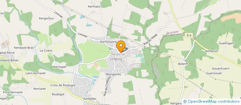 localisation de l'entreprise MONSIEUR FRANCK LE YHUELIC à REDENE