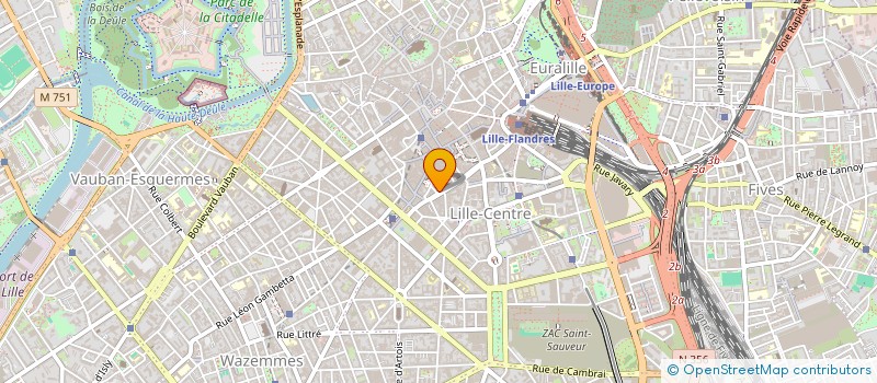 localisation de l'entreprise MONSIEUR FRANCK LEBAS à LILLE