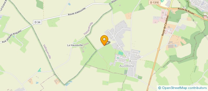 localisation de l'entreprise MONSIEUR FRANCK LEBLOND  AUZEBOSC