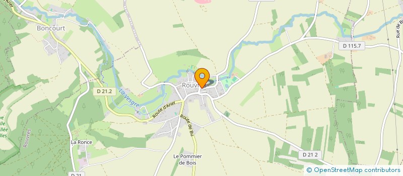 localisation de l'entreprise MONSIEUR FRANCK LEBOUCHER à ROUVRES