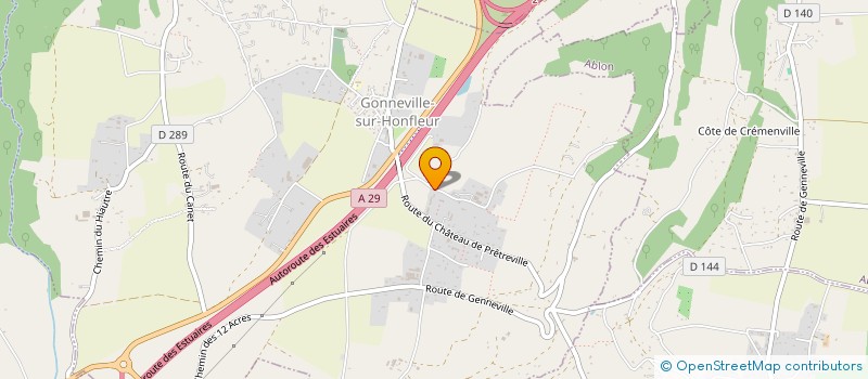 localisation de l'entreprise MONSIEUR FRANCK LEBOUVIER  GONNEVILLE-SUR-HONFLEUR