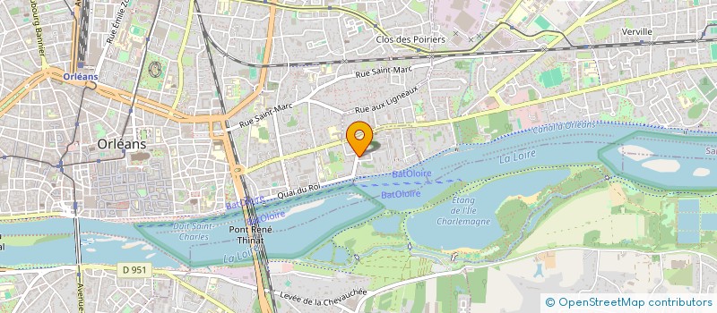 localisation de l'entreprise MONSIEUR FRANCK LEBRAS  ORLEANS