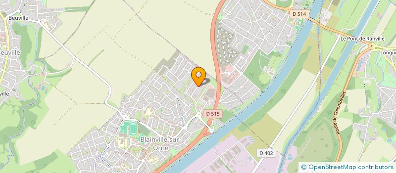 localisation de l'entreprise MONSIEUR FRANCK LECARDONNEL  BLAINVILLE-SUR-ORNE