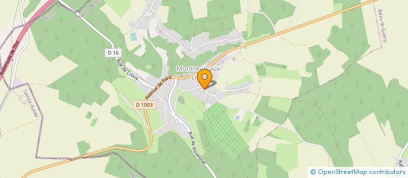 localisation de l'entreprise MONSIEUR FRANCK LECLERE à CROUTTES-SUR-MARNE
