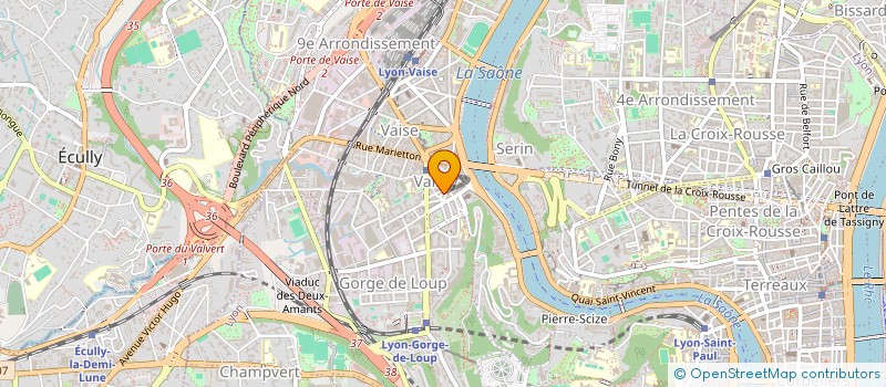 localisation de l'entreprise MONSIEUR FRANCK LECLUZE  LYON