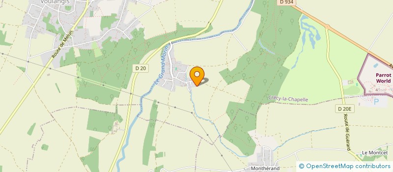 localisation de l'entreprise MONSIEUR FRANCK LECOQ à VILLIERS-SUR-MORIN