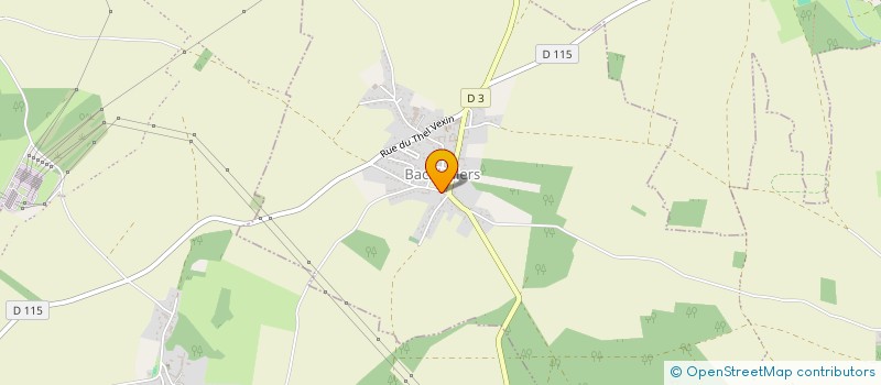 localisation de l'entreprise MONSIEUR FRANCK LECOQ à MONTCHEVREUIL