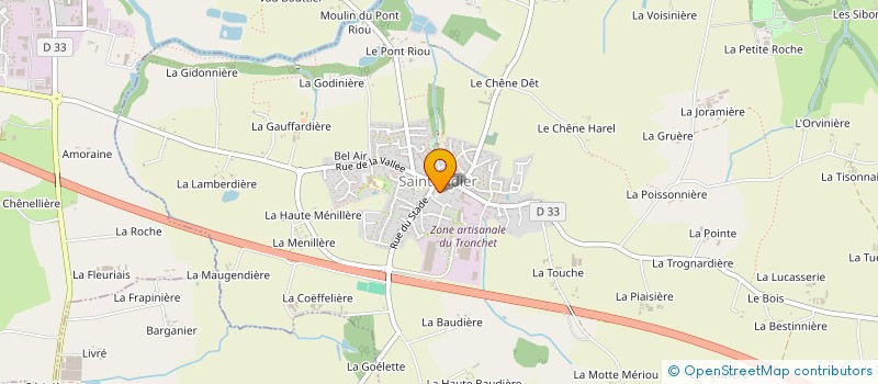 localisation de l'entreprise MONSIEUR FRANCK LEFEBVRE  LOUANNEC