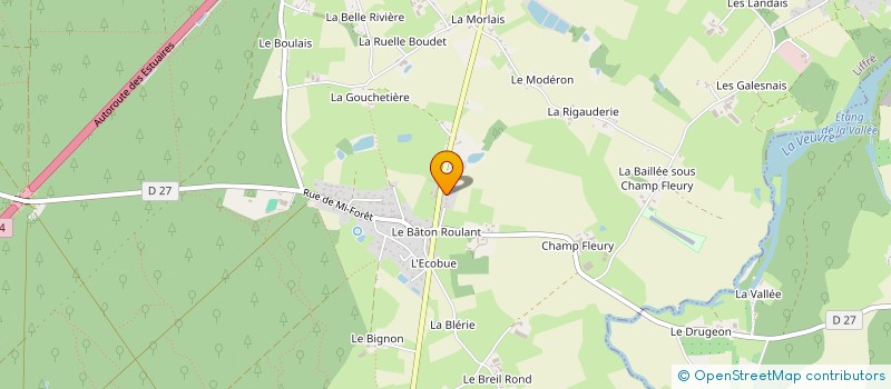 localisation de l'entreprise MONSIEUR FRANCK LEFEVRE  LIFFRE