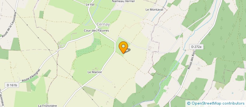 localisation de l'entreprise MONSIEUR FRANCK LEFRANCOIS à CERNAY