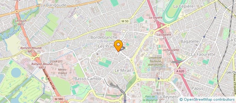 localisation de l'entreprise MONSIEUR FRANCK LEGARDIEN à TOULOUSE