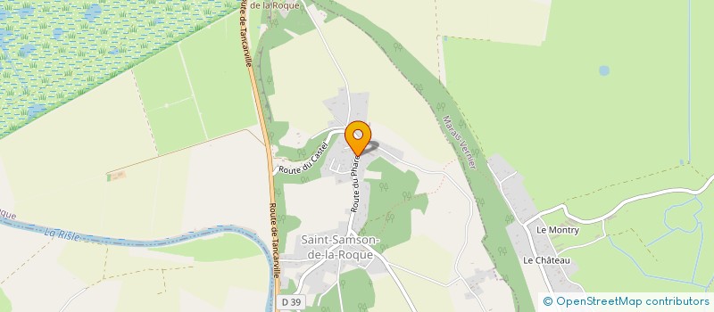 localisation de l'entreprise MONSIEUR FRANCK LEGENDRE  SAINT-SAMSON-DE-LA-ROQUE