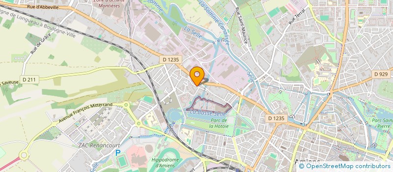 localisation de l'entreprise MONSIEUR FRANCK LEGRAND  AMIENS