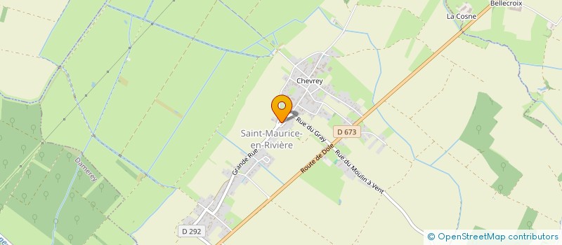 localisation de l'entreprise MONSIEUR FRANCK LEGROS  SAINT-MARTIN-EN-BRESSE