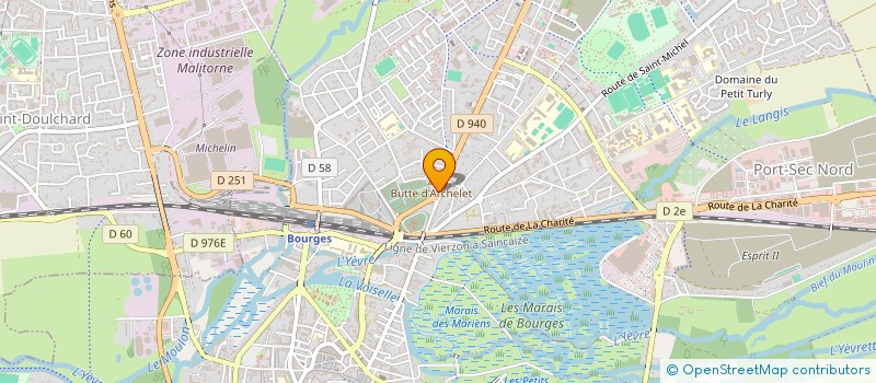 localisation de l'entreprise MONSIEUR FRANCK LEGUAY  BOURGES