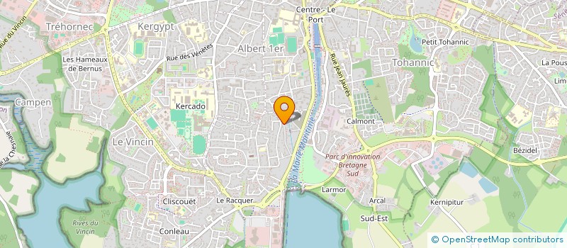 localisation de l'entreprise MONSIEUR FRANCK LEGUEDOIS  ILE-D'ARZ