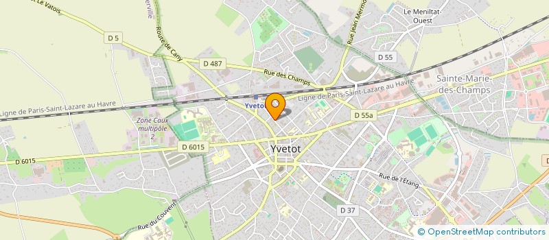 localisation de l'entreprise MONSIEUR FRANCK LEHMAN  YVETOT