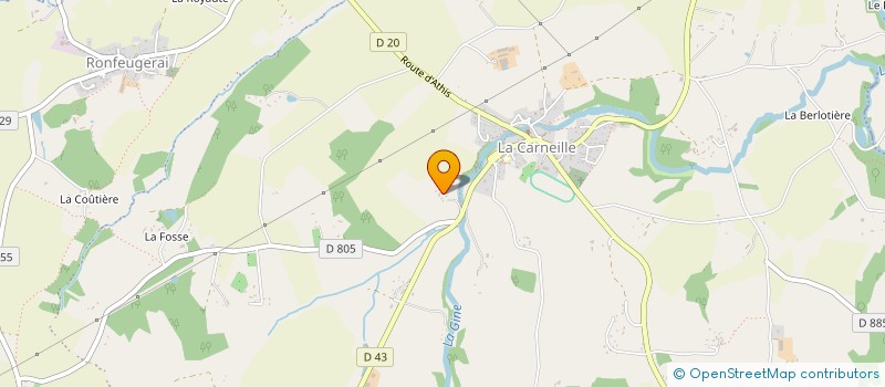 localisation de l'entreprise MONSIEUR FRANCK LELIEVRE à SAINT GEORGES DES GROSEILLERS