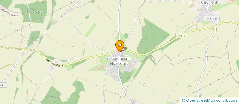 localisation de l'entreprise MONSIEUR FRANCK LEMAIRE  BRIQUEMESNIL-FLOXICOURT