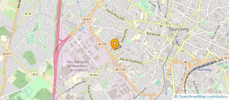 localisation de l'entreprise MONSIEUR FRANCK LEMAITRE  VENDIN-LE-VIEIL