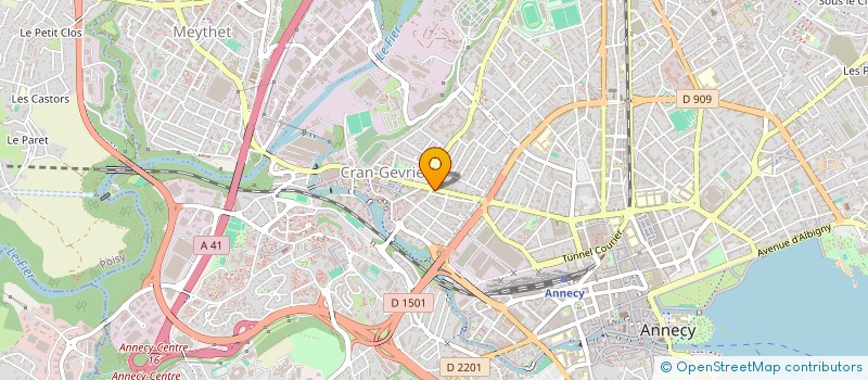 localisation de l'entreprise MONSIEUR FRANCK LEMASSON à ANNECY