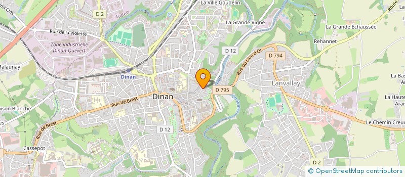 localisation de l'entreprise MONSIEUR FRANCK LEMEE  DINAN