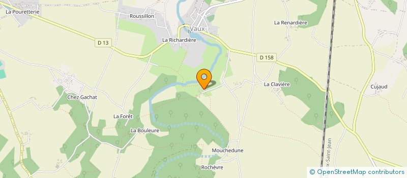 localisation de l'entreprise MONSIEUR FRANCK LERNOUD  VALENCE-EN-POITOU