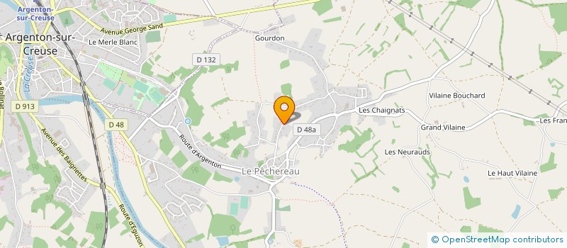 localisation de l'entreprise MONSIEUR FRANCK LEROUX à LE PECHEREAU