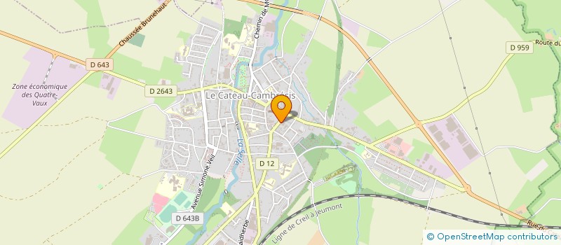 localisation de l'entreprise MONSIEUR FRANCK LEROUX à NEUVILLE-EN-FERRAIN