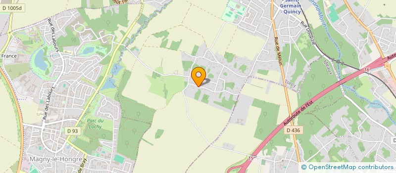 localisation de l'entreprise MONSIEUR FRANCK LESAGE  SAINT-GERMAIN-SUR-MORIN