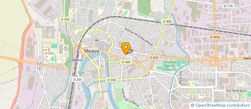 localisation de l'entreprise MONSIEUR FRANCK LESEUR à MEAUX