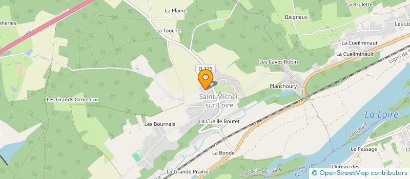 localisation de l'entreprise MONSIEUR FRANCK LETERME à COTEAUX-SUR-LOIRE